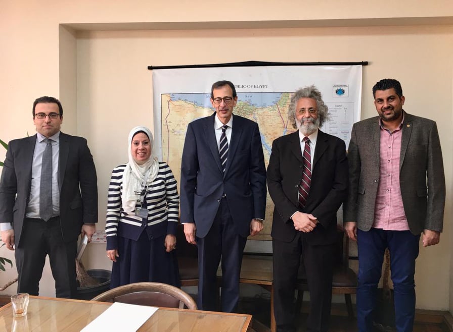 نقيب الأطباء يلتقى مساعد وزير الخارجية للشئون القنصلية لبحث سبل التعاون بين النقابة ووزارة الخارجية